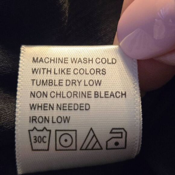 Tail Womens Black Split Back Sleeveless Activewear Tank Medium - Picture 10 of 11